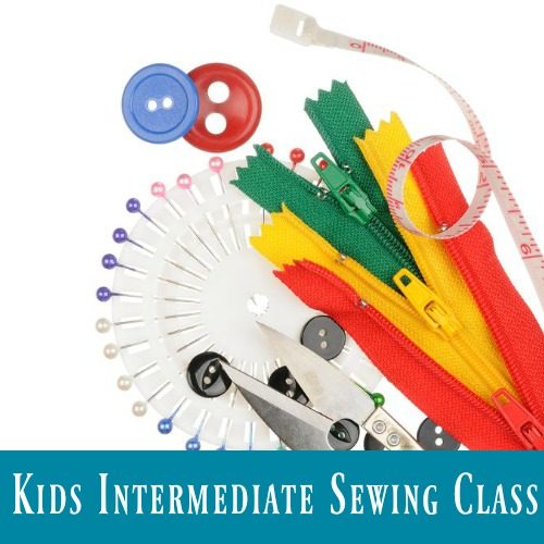 Kids: Intermediate Sewing Class