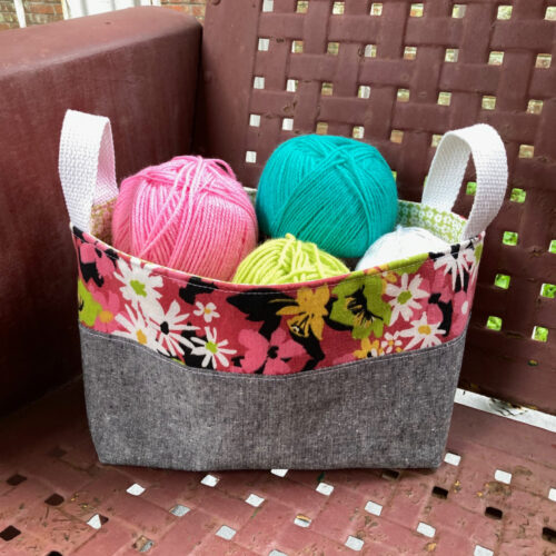Sewing 102: Hour Basket