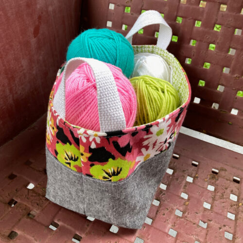Sewing 102: Hour Basket