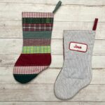 Quilt As You Go Holiday Stocking