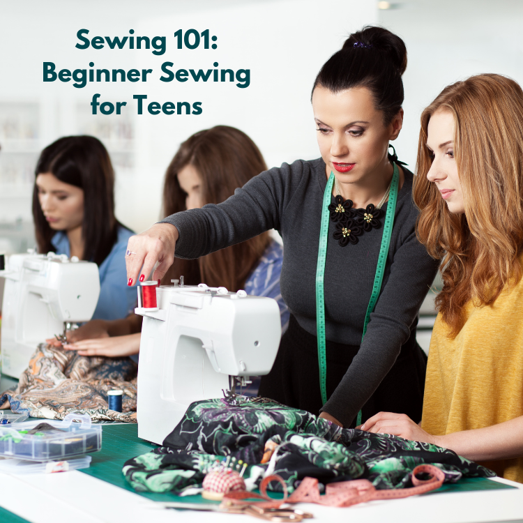 Family & Beginners Sewing 101  Sewing Machine Basics – San Diego