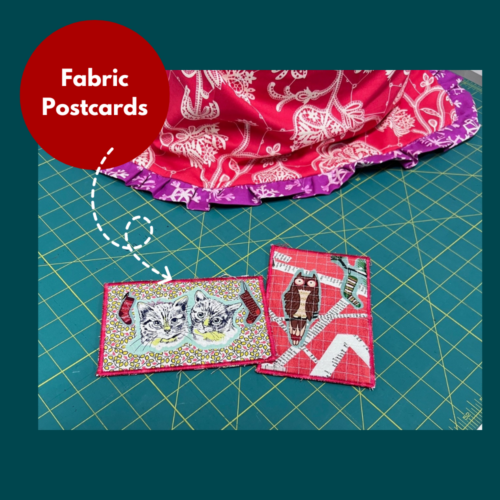 Fabric Postcards