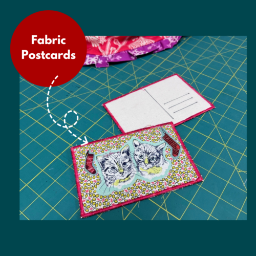 Fabric Postcards