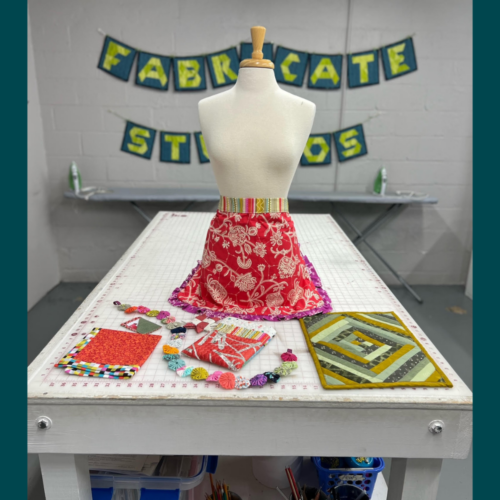 Half Apron with Ruffle
