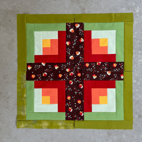 Quilting 103 Log Cabin Quilt