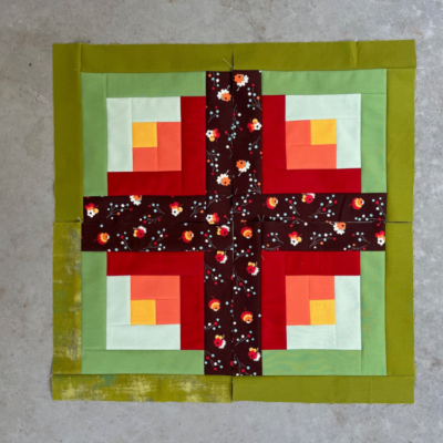 Quilting: Log Cabin Quilt (Beginner)