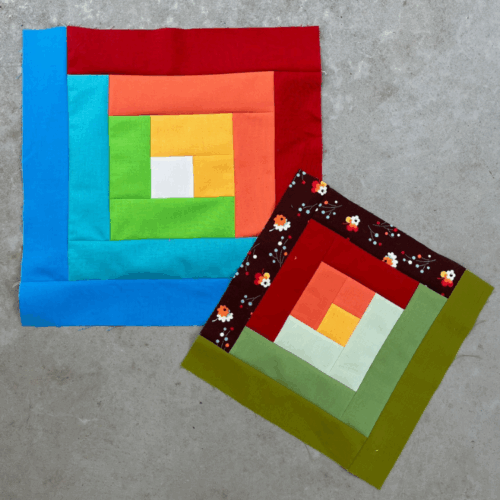 Quilting 103 Log Cabin Quilt
