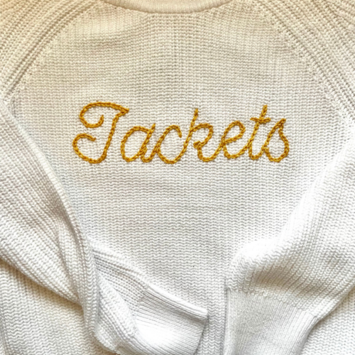 Embroidery 102: Stitching on Your Sweater